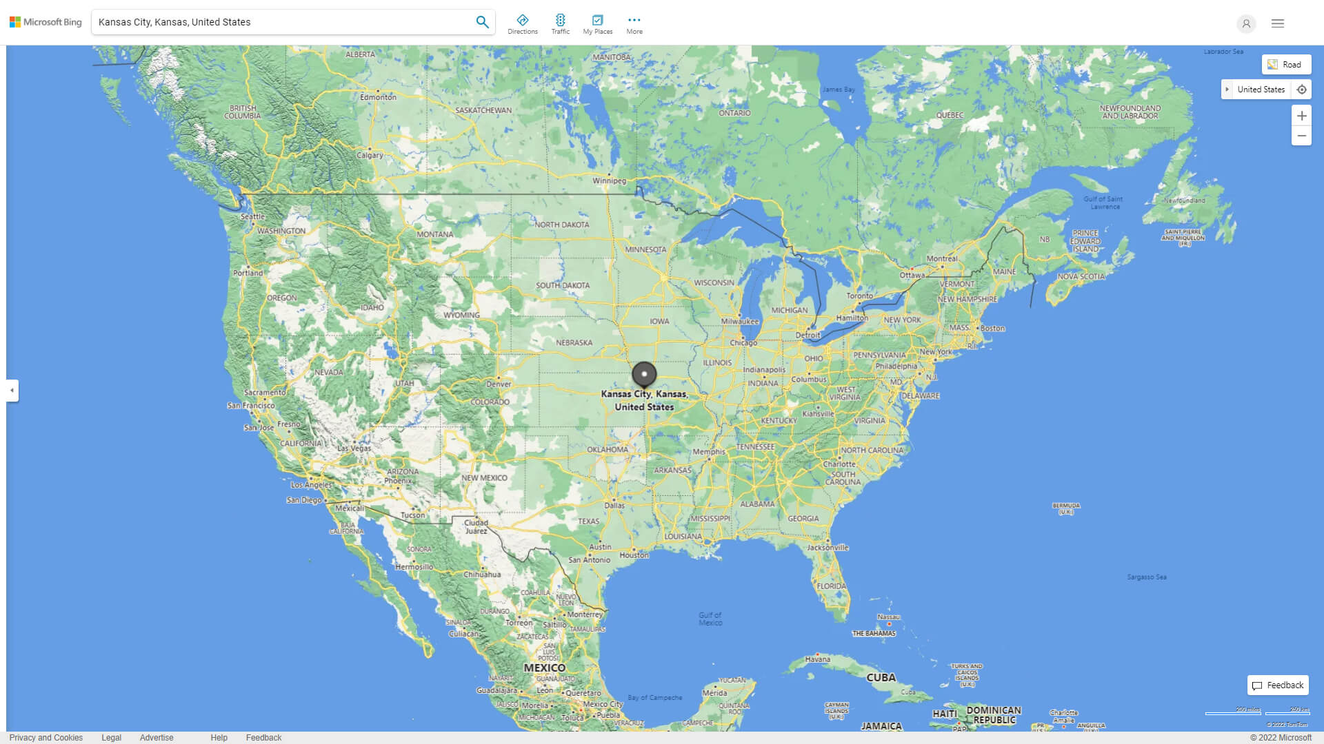 Where is Kansas City in the US